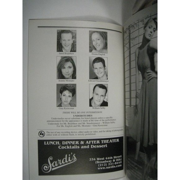 Forbidden Broadway Playbill 2006 47th Street Theatre Ticket Special Victims Unit - Picture 8 of 10